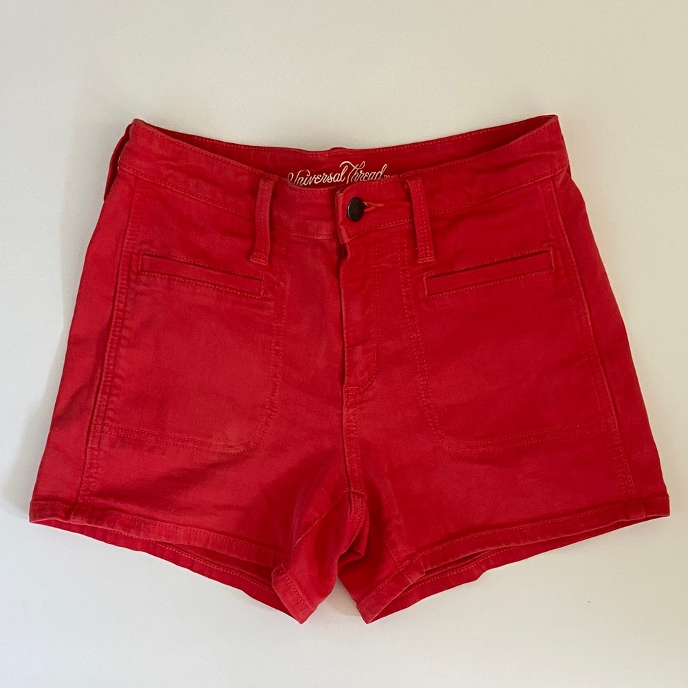 Universal Thread High Waist Red Women's Shorts